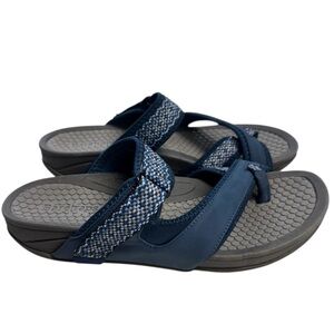Baretraps Denni Blue and Gray Sandals Women’s Sandals Size